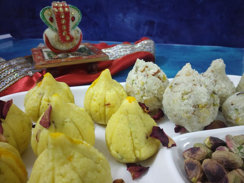 mava modak dry fruit modak