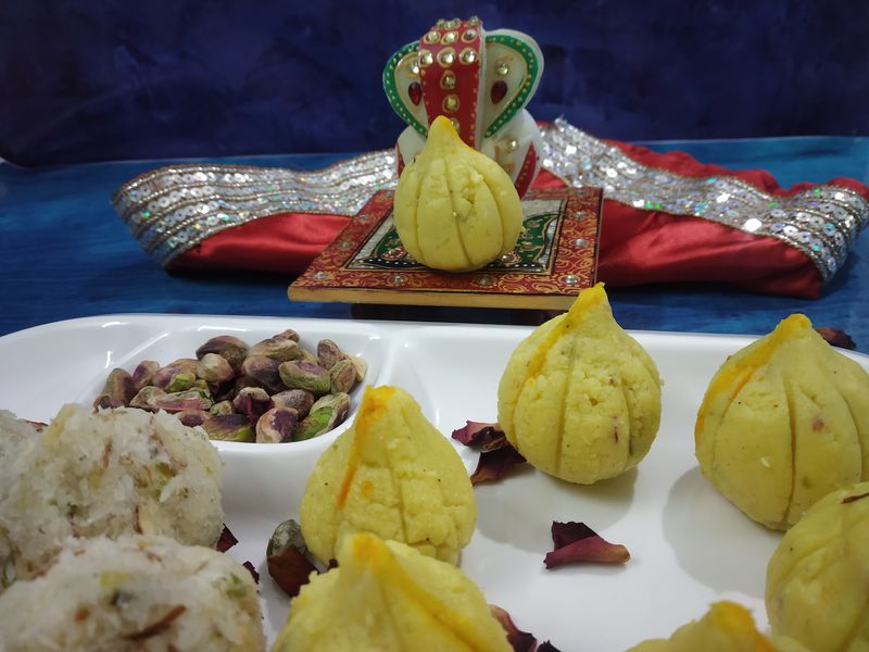 mava modak dry fruit modak