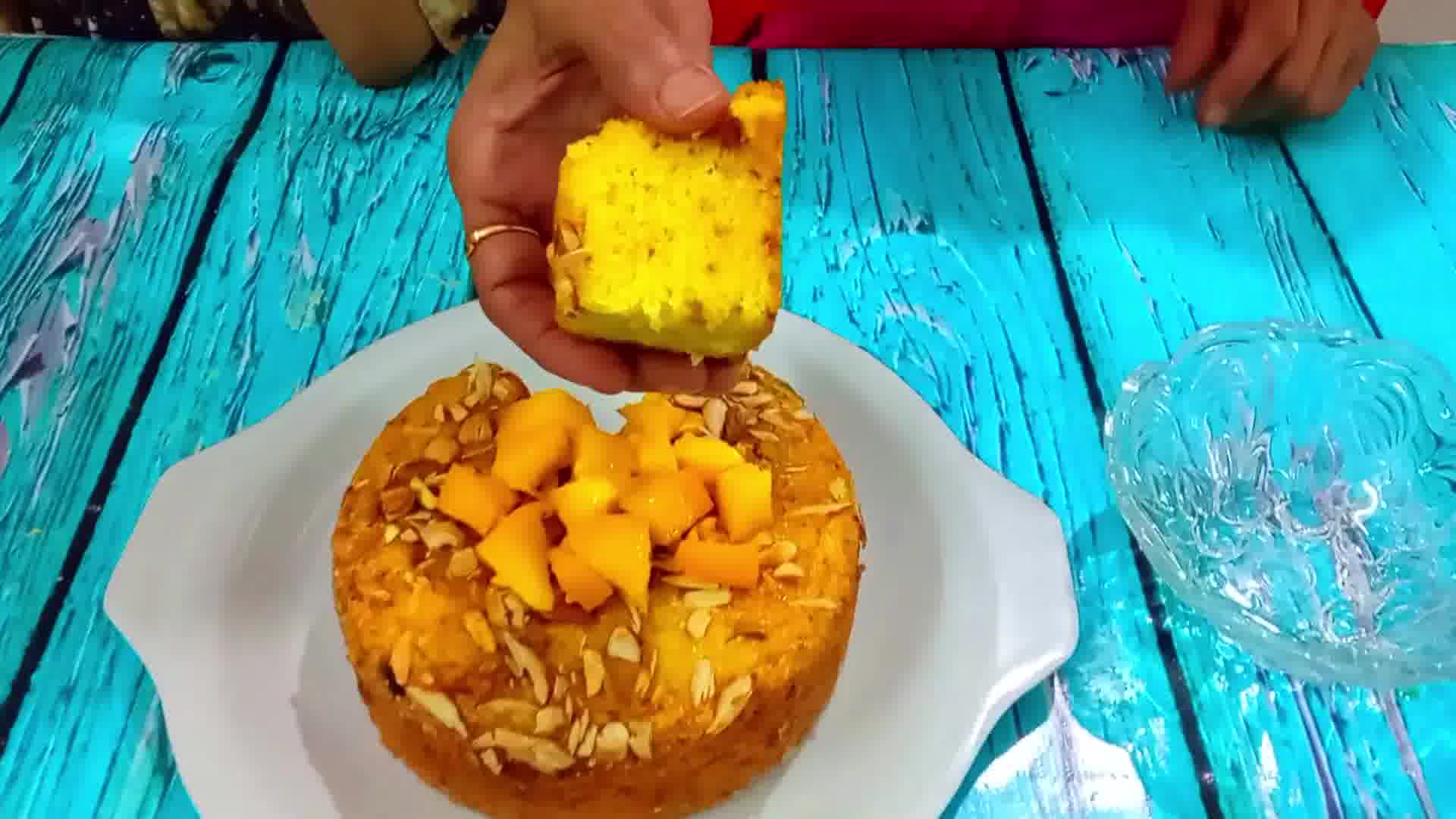 Image of Mango Semolina Cake