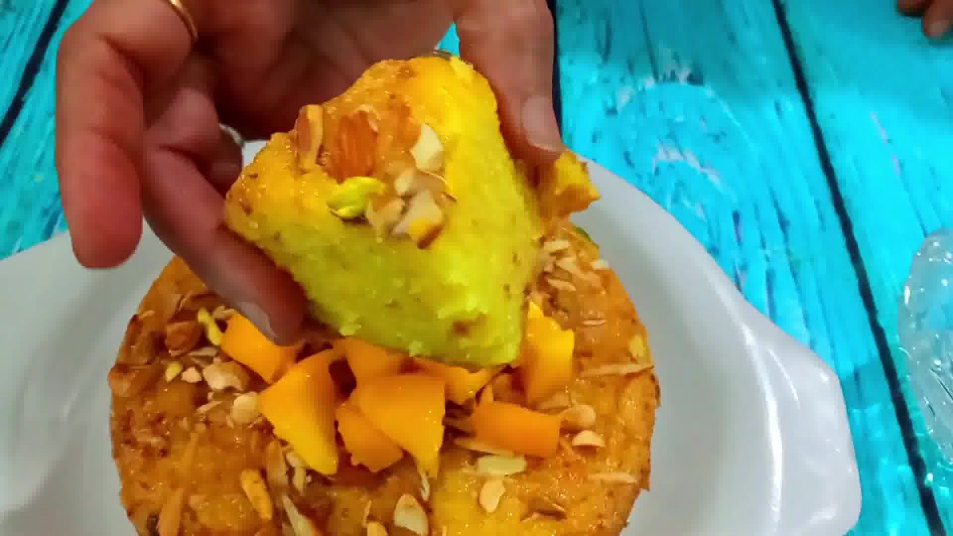 Image of Mango Semolina Cake