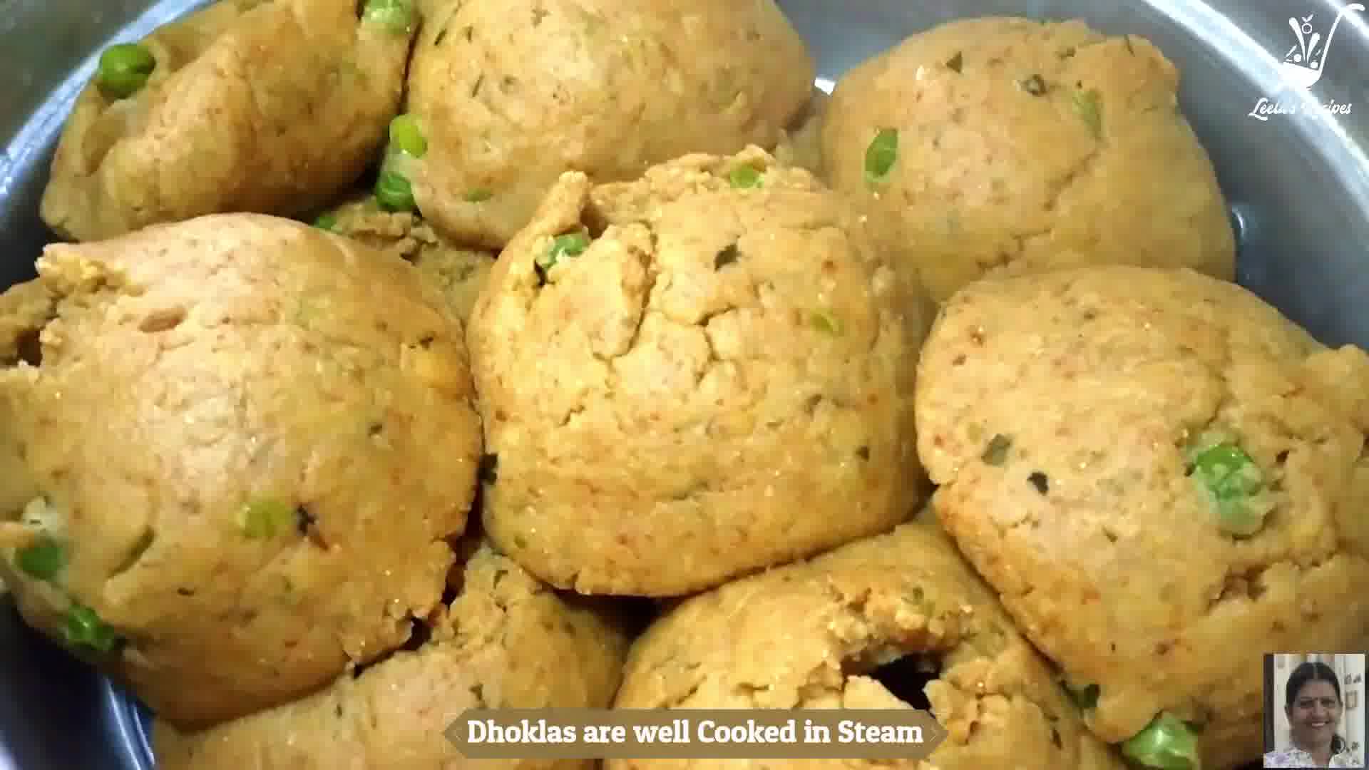 Makai ka Dhokla Corn Flour Dhokla Leela's Recipes